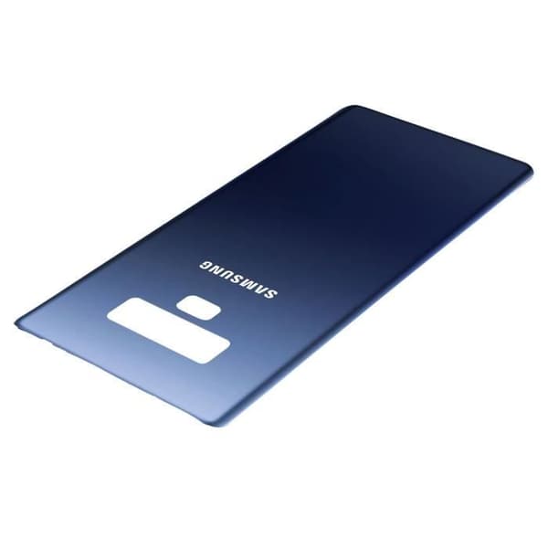 Battericover - Samsung - Galaxy Note 9 - Bagglas - Blå - 20 g Blå