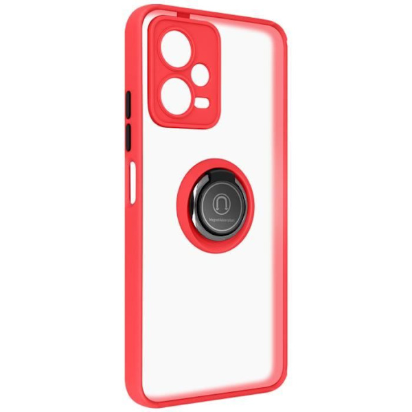 Sormuskotelo Redmi Note 12 5G Red Ring Case