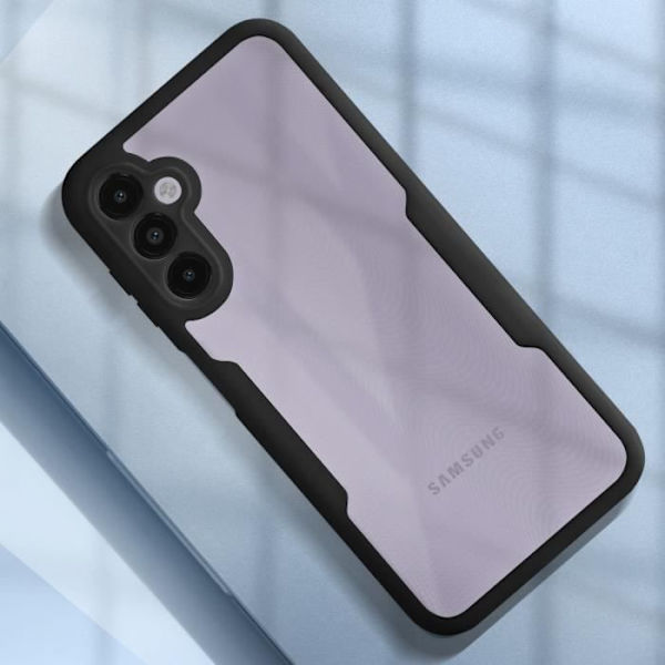 Helkroppsfodral kompatibelt med Samsung A14 Black Case