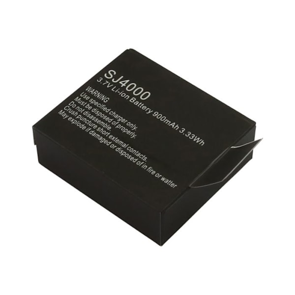Urheilu Kamera Akkku Qumox SJ4000 Li-Polymer 3.7V 900mAh 3.3Wh Musta