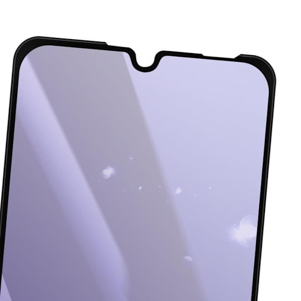 Skærmbeskytter - AVIZAR - Huawei P30 Lite - Hærdet glas - Anti-blåt lys - Sort Svart