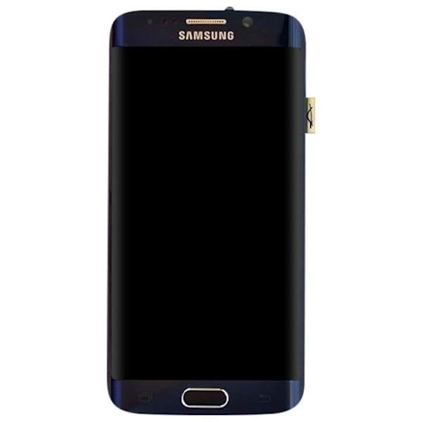 Komplett Block Samsung Galaxy S6 Edge LCD-skärm Touchglas Original Svart