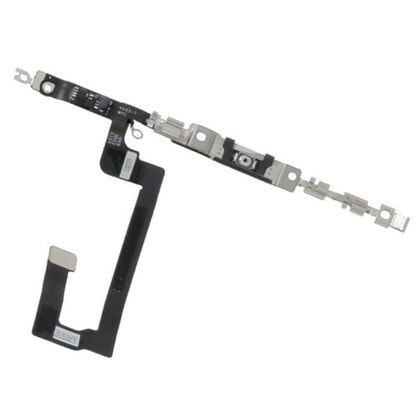 Power- og lydknap flekskabel til iPhone 14 - Reservedele - Sort - 20 g Svart