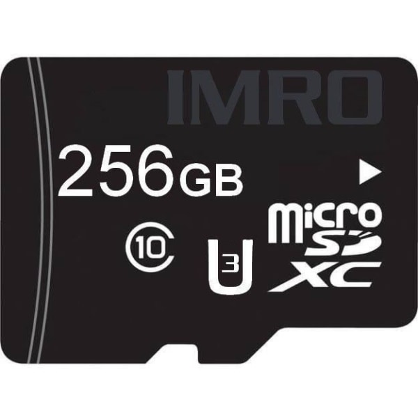 IMRO MICROSDXC 10/256GB UHS-3 ADP MUISTIKORTTI flash-muisti 256 Gt Class 10 - 10/256G UHS-3 ADP