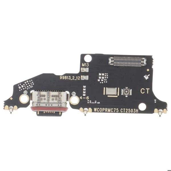 USB C Latausliitin Realme C75 + Mikrofoneja Musta