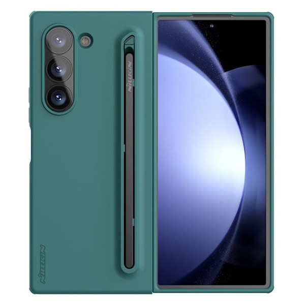 Siliconefodral för Galaxy Z Fold6 med plats för S Pen Nillkin Grön Grön