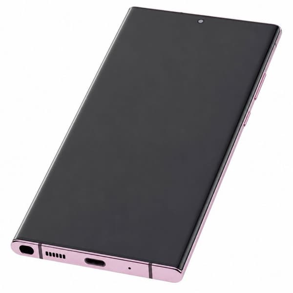 Fuldskærm til Galaxy Note 20 Ultra AMOLED med chassiset Service Pack Samsung Bronze brun