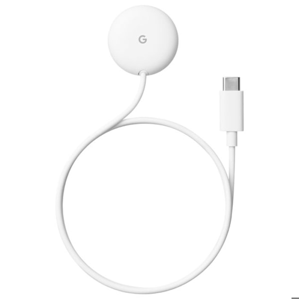 Original USB-C magnetisk kabel til Google Pixel Watch Hvid 1m