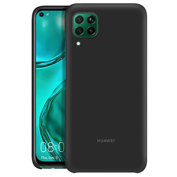 Coque - HUAWEI - P40 Lite - Hård - Stødabsorberende - Mat Sort Svart