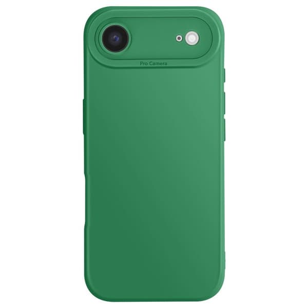 Siliconfodral för iPhone Air med förstärkt kamerablock Grön Grön