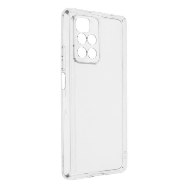 Coque - ILMOITUS - Xiaomi Redmi 10 - Pehmeä - Joustava - Ohut Suojaus Klar vit
