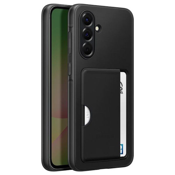Coque för Samsung A56 Kortfodral Silikon Soft touch Original Samsung Svart Svart