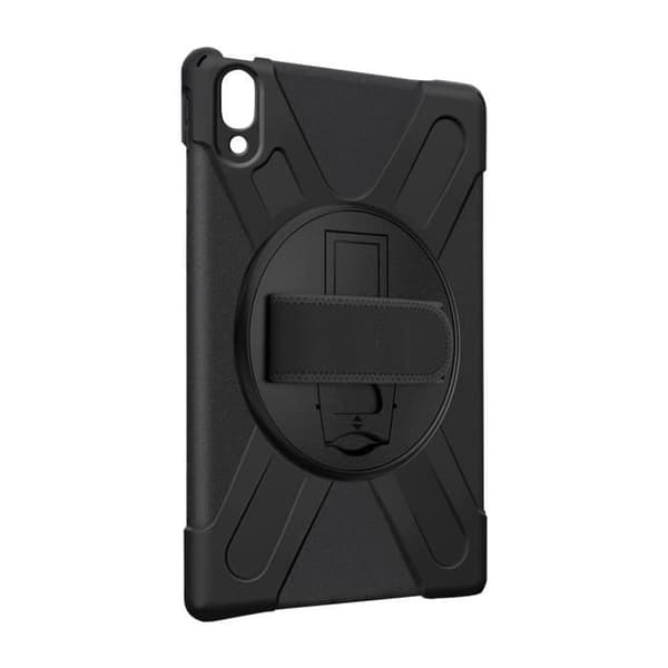 Coque Lenovo Tab P11 pro Hybrid Rotating Handle Stands Shoulder Strap Black