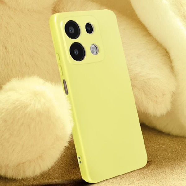 AVIZAR Hard Case til Xiaomi Redmi Note 13 4G - Gul - Stødsikker og anti-ridsebeskyttelse Gul