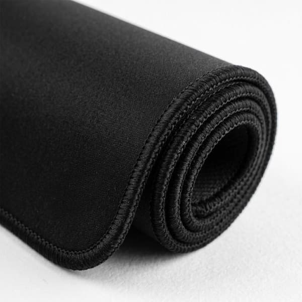Gaming Musemåtte Stort Format XXL Komfortabel 80x30cm med Flad Overflade LinQ Sort