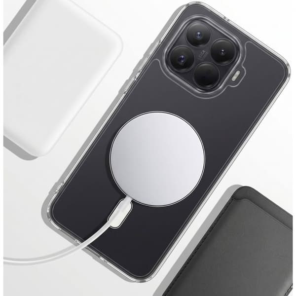Fodral för Xiaomi 17T MagSafe Antikondens Transparent Vit