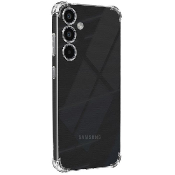 Stötsäkert fodral till Samsung Galaxy S23 FE Förstärkta hörn Mayaxess Mayaxess Transparent Transparent