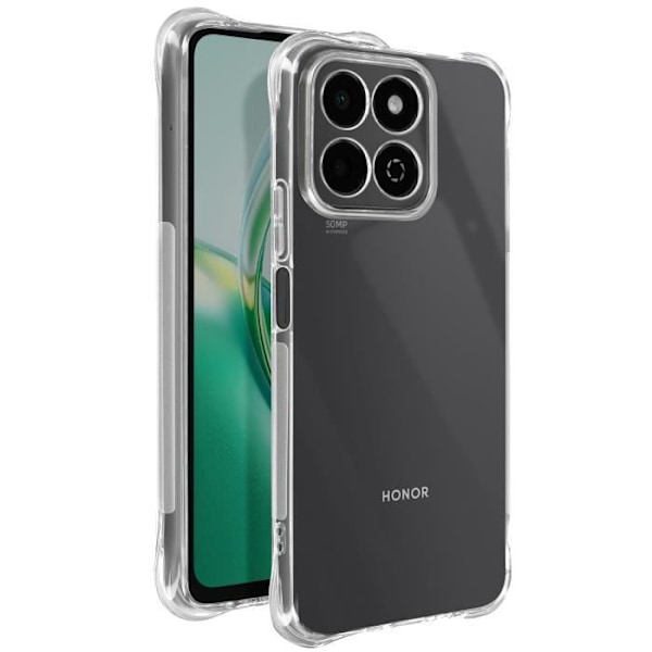 Skydd för Honor 200 Smart Stöttålig Flexibel Förstärkt Transparent Transparent