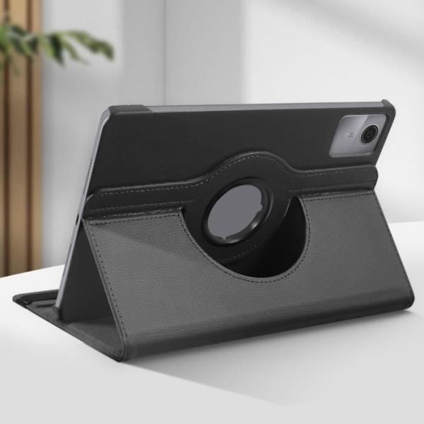 AVIZAR Taske til Lenovo Tab M11 - 360 Rotating Folio Flip - Sort Svart