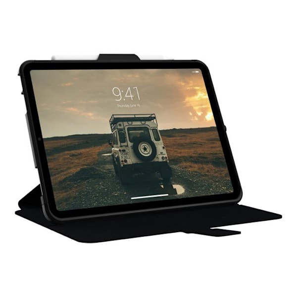 Coque Folio - URBAN ARMOR GEAR - iPad 10.9 (10. sukupolvi) - Musta - Puolijäykkä - Mikrofiili sort