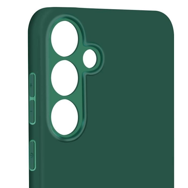 Suojakuori Samsung Galaxy S24 Plus Matte Finish Pehmeä Kosketus Tummanvihreä Grön