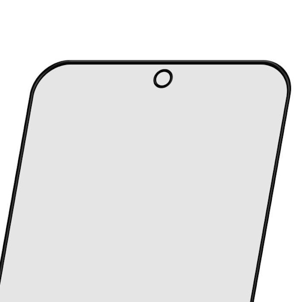 Härdat glas - AVIZAR - Xiaomi 14 - Anti-spion - 9H hårdhet - Komplett skydd Svart