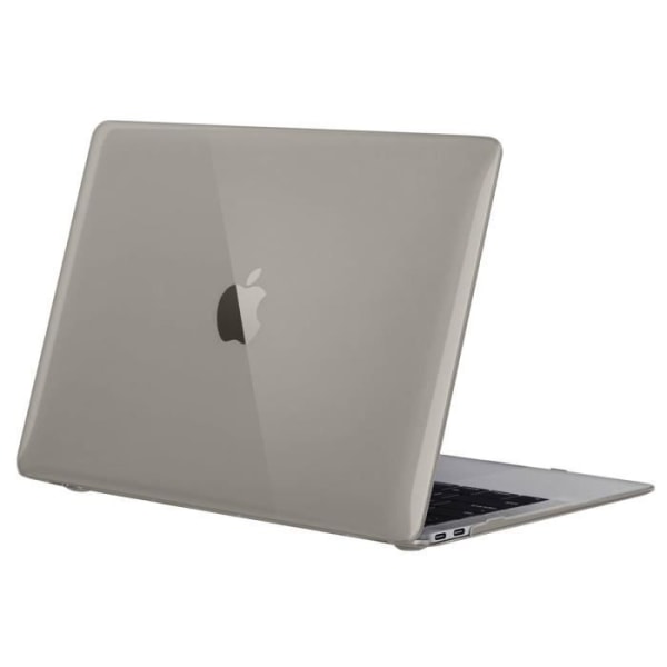 MacBook Air 13'' 2018 beskyttelse Stødsikkert polycabonat transparent gråt etui