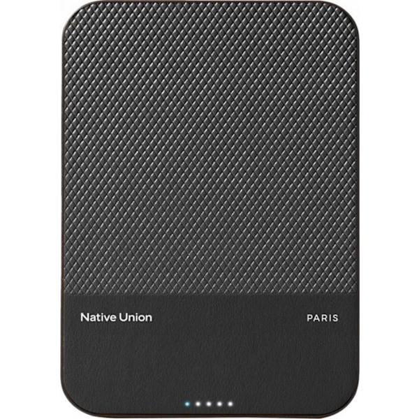 Ulkoakku - Native Union - PB-5KMS-BLK - 5000mAh Power Bank Musta