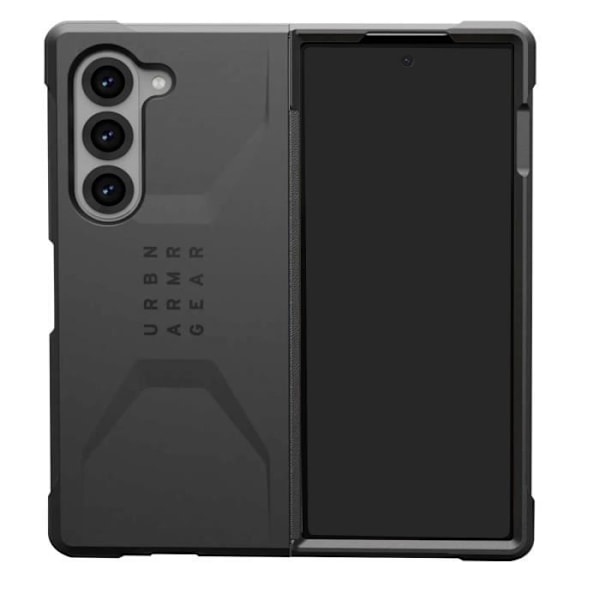 Kotelo Samsung Z Fold 6:lle Iskunkestävä turvasarana ja näyttö UAG Musta