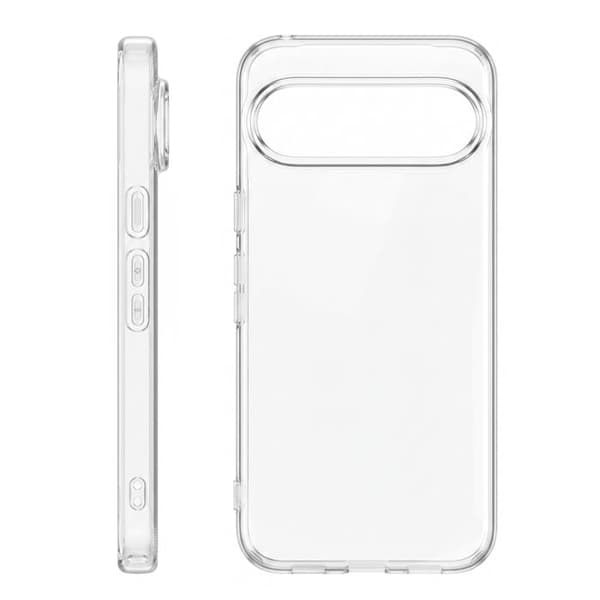 Cover til Google Pixel 11 Pro XL Clear Case Serie med Transparent Kamerabeskyttelse Vit