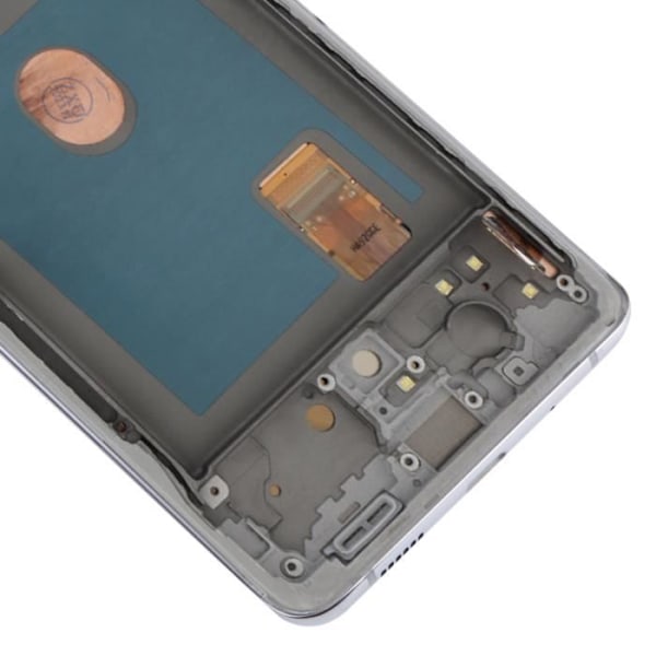 LCD-skärm - RELIFE - Samsung S20 FE - Pekskärm - Förmonterad chassi - Vit Vit
