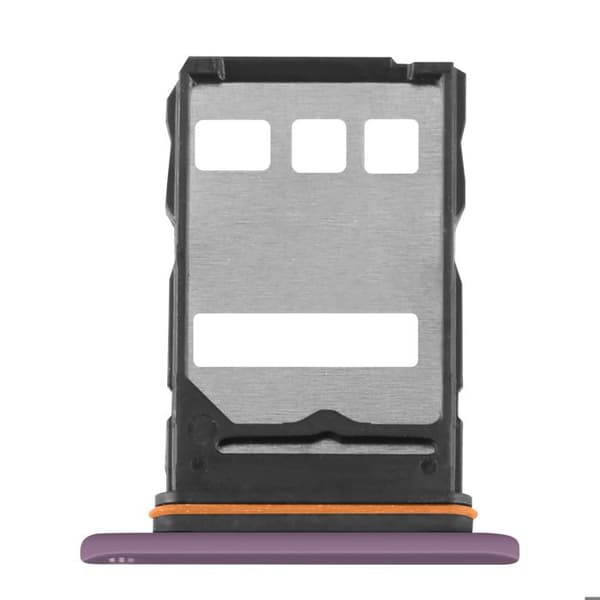 Erstatningsskuffe til Dual Nano SIM-kort til Honor Magic7 Lite Lilla Violett