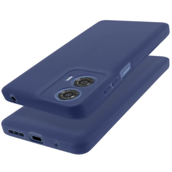 Coque för Motorola Moto G24 Power Silikon Mjuk Matt Mörkblå Blå