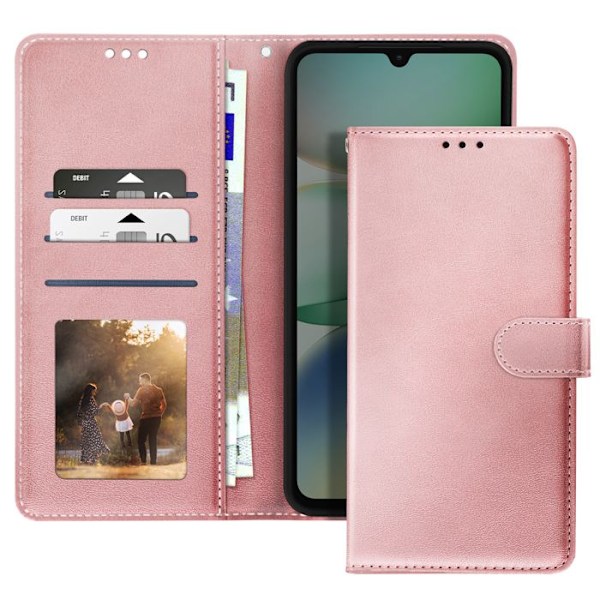 Housse Folio för Xiaomi Redmi A5 Stöd för Video Rosé Champagne Rosa