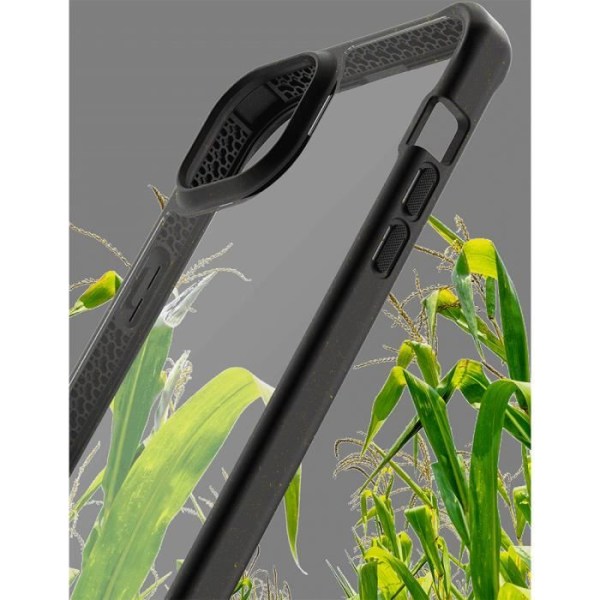 Apple iPhone 14 Max Feronia Organic Pure Black Forstærket Cover Itskins