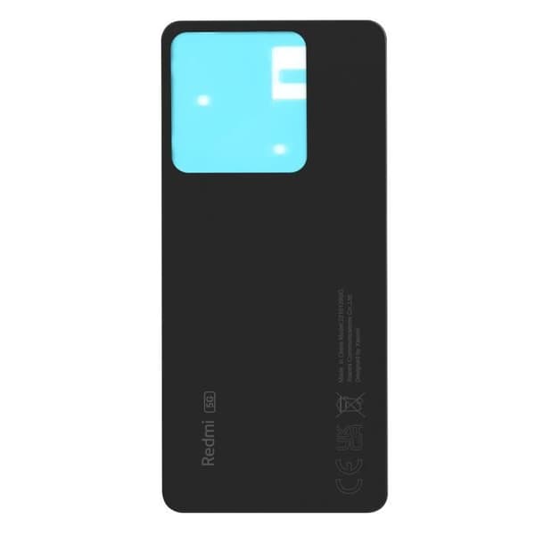 Cache batteri - Xiaomi Redmi Note 13 5G - Original - Svart - Förenklad installation Svart