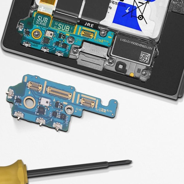 USB-C-ladattava liitin Samsung Galaxy Z Fold 6 Alkuperäinen Samsung Musta Svart