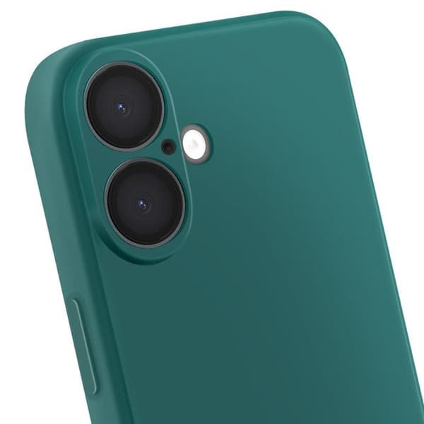 Siliconfodral för iPhone 17 i Mörkgrön Ultra Resistenta Grön