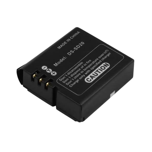 Batteri til Rollei Prego DS-SD20 kamera Li Polymer 3.7 V 1000mAh Sort