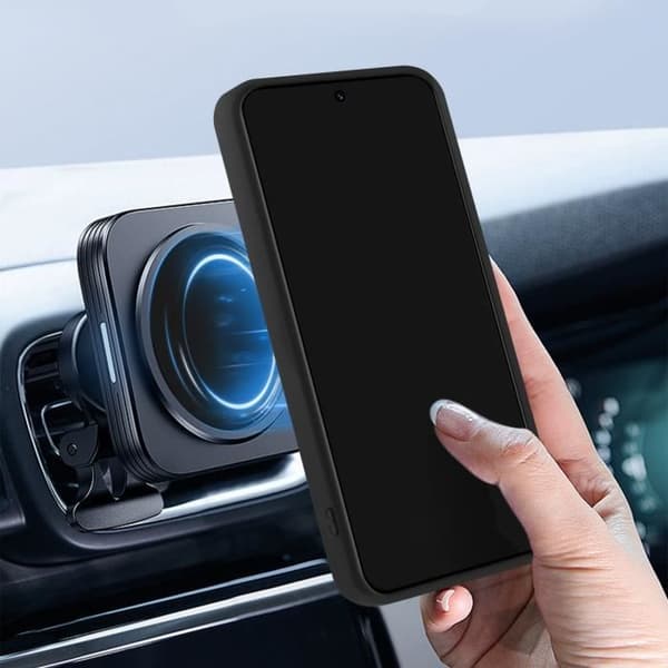 Cover til Xiaomi 13 - AVIZAR - Ringrip - Holdring - Sort - Hård Svart