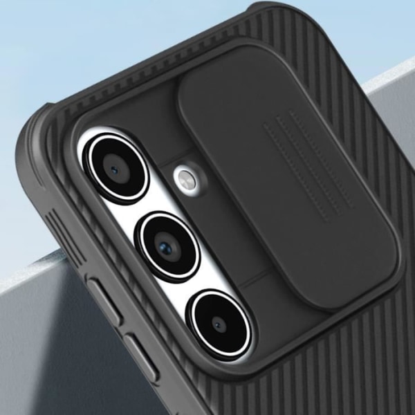 Fodral till Samsung Galaxy A35 5G Förstärkta hörn Stötsäkert kamerafodral Nillkin Svart