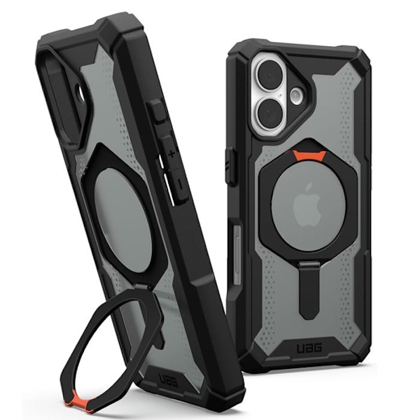 iPhone 16 - UAG Plasma XTE MagSafe - Musta / Oranssi