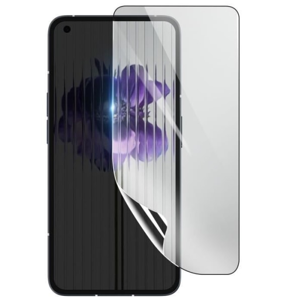 Näytönsuoja - 3MK - Nothing Phone 1 - Iskunkestävä Hydrogeeli - Läpinäkyvä - Naarmuuntumaton Transparent