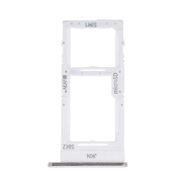 Tiroir til SIM-kort til Samsung Galaxy A51 Nano SIM + Micro-SD Original Samsung Hvid Vit