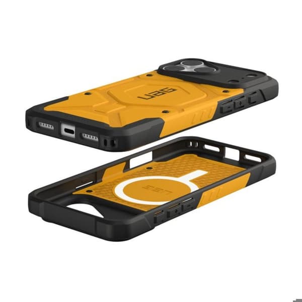 MagSafe-cover til iPhone 18 Pro Max Stødabsorberende Pathfinder Serie UAG Sort / Gul Gul