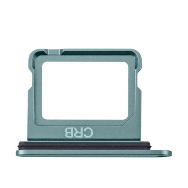 SIM-kortskuffe - iPhone - 16 og 16 Plus - Nano SIM - Grøn - Nem udskiftning Grön