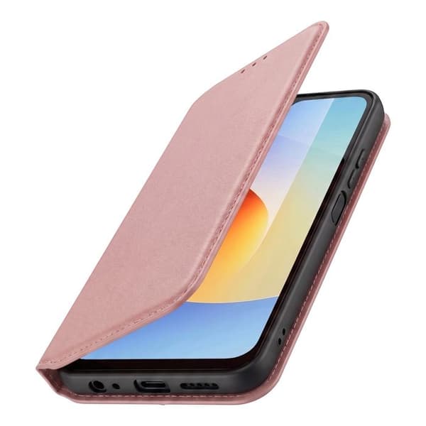 Fodral för Xiaomi Redmi A7 Pro Plånbok med Videostöd Rosa Ros