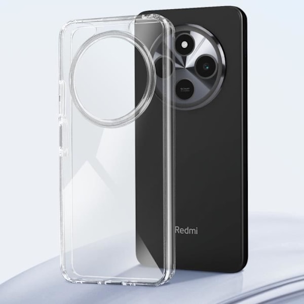Coque för Redmi 14C Hård Kantskydd 3mk Transparent Transparent