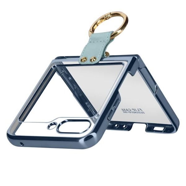 Coque ring - AVIZAR - Ring Case - Stødabsorberende - Indbygget ring - Justeret design Blå