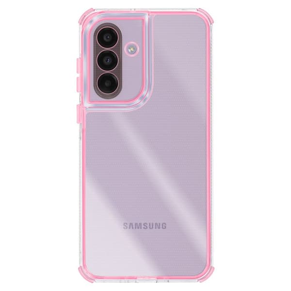 Skydd för Galaxy A37 Förstärkt Design Bi-Material Texturerad Halkfri Rosa Ros